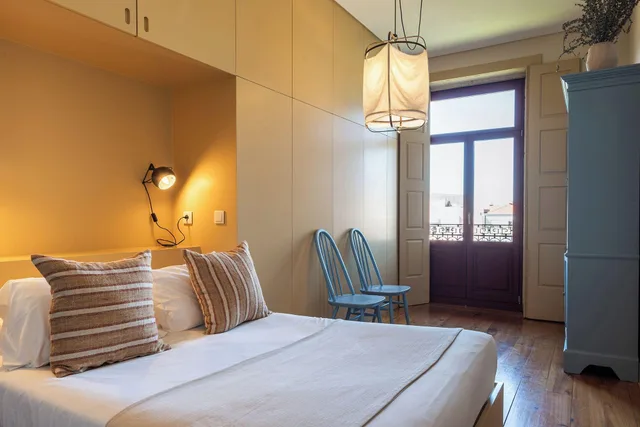 شقة بإطلالة على المسبح بشرفة بغرفة نوم واحدة، Aparthotel Oporto Alves Da Veiga 1/4
