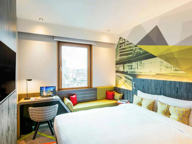 غرفة بريميوم بسرير مزدوج، Ibis Styles Ambassador Seoul Gangnam 2/6