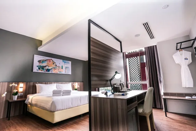 غرفة غراند ديلوكس بسريرين منفصلين، Days Hotel and Suites by Wyndham Fraser Business Park KL 3/7