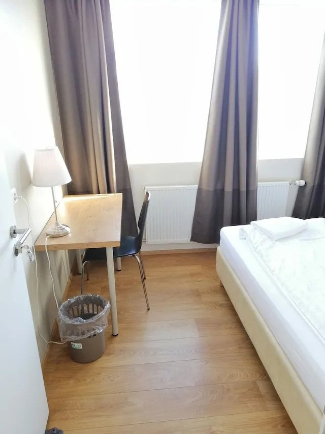 غرفة جونيور بسرير كوين بحمام مشترك، Lyngas Guesthouse 3/4