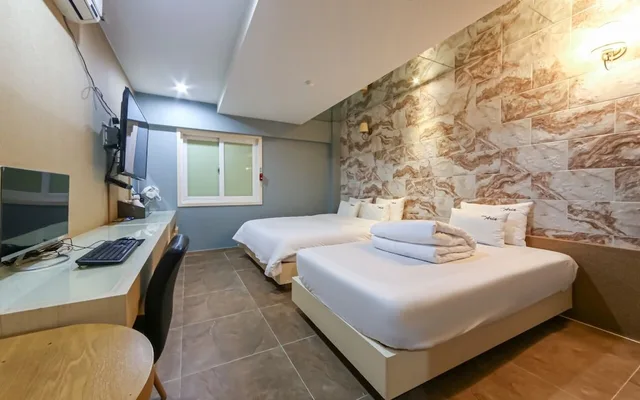 جناح بسرير مزدوج وسرير فردي، Hotel Aria Nampo 4/10