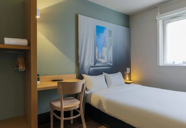 غرفة بسرير مزدوج لذوي الإعاقة، B&B Hotel Nancy Laxou Zenith 2/4