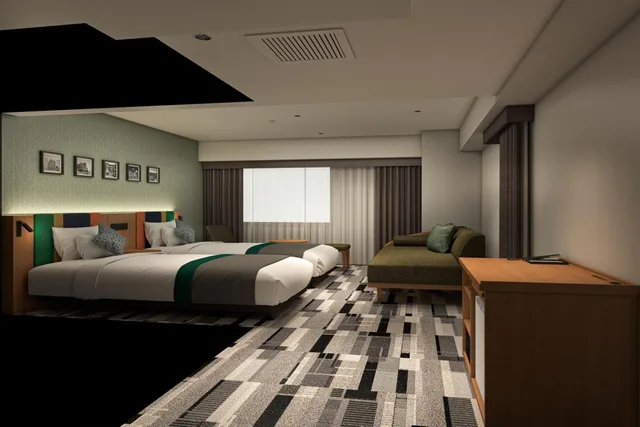 Renovated, Comfort, Triple, Corner، Hotel Mystays Fukuoka Tenjin Minami 2/6