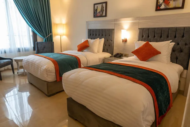غرفة ديلوكس بسريرين منفصلين، Petra Canyon Hotel Petra 9/10