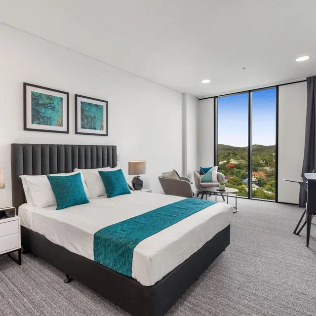 جناح استوديو بسرير مزدوج أو سريرين منفصلين، Essence Suites Taringa 3/8