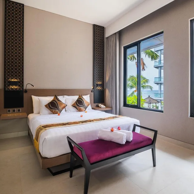 غرفة ديلوكس بسرير مزدوج، Padma Sari Hotel 1/10