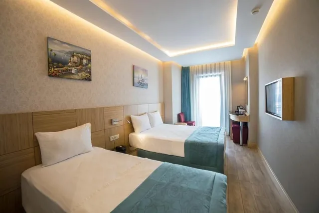 غرفة قياسية بسريرين منفصلين، The Meretto Hotel Laleli 3/5
