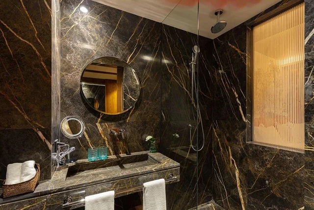 غرفة بسرير مزدوج أو سريرين منفصلين، Hotel Jadali & Spa 3/3