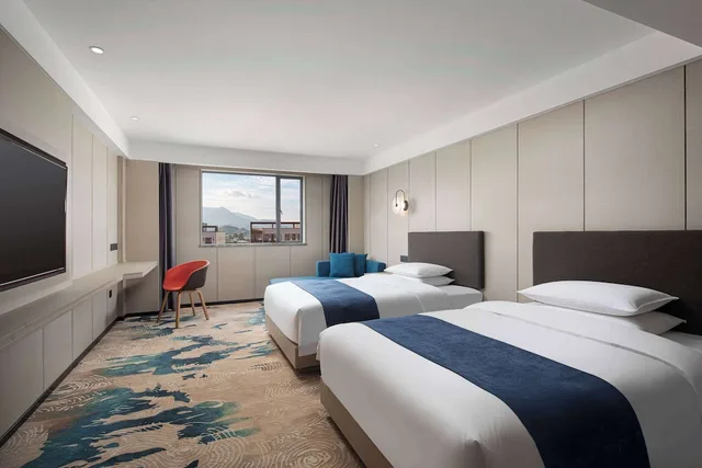 غرفة بزنس بسرير كينج، Microtel By Wyndham Heyuan 1/1
