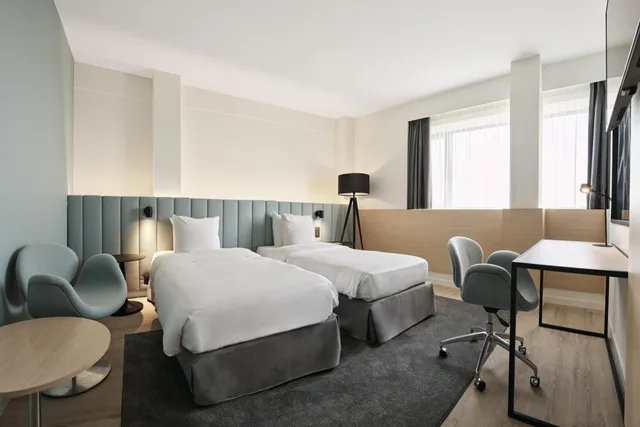 غرفة قياسية بسرير مزدوج، Radisson Blu Hotel, Hasselt 3/8