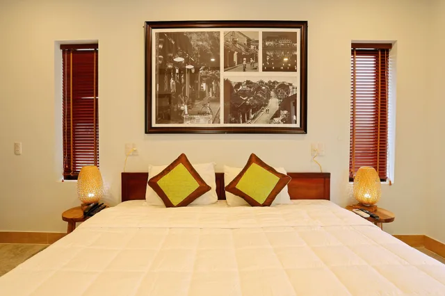 جناح بسرير كوين، Relax Garden Boutique Villa Hoi An 1/5