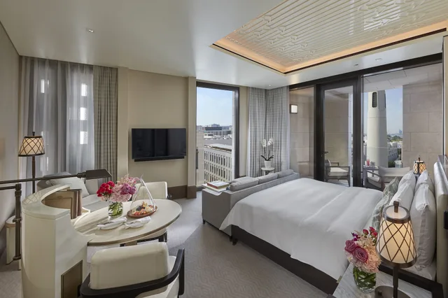 غرفة بريميير بسرير كينج، Mandarin Oriental Doha 3/4