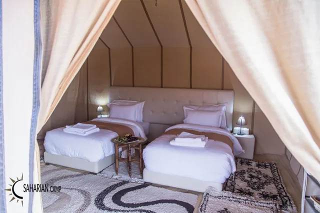 غرفة سوبيريور بسريرين منفصلين وسرير كينج وسرير كوين، Saharian Camp 2/10