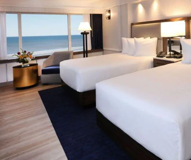 Tower, Classic, 2 Double Beds, City View, Smoking، Bally S Atlantic City 1/1