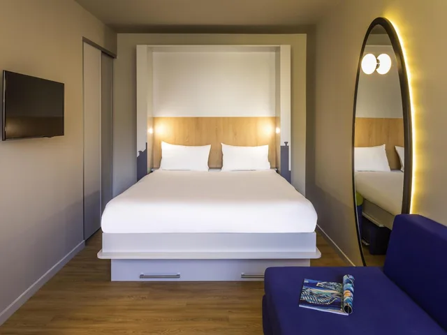 استوديو سوبيريور بسرير كوين، Aparthotel Adagio Access Montpellier Centre 1/5
