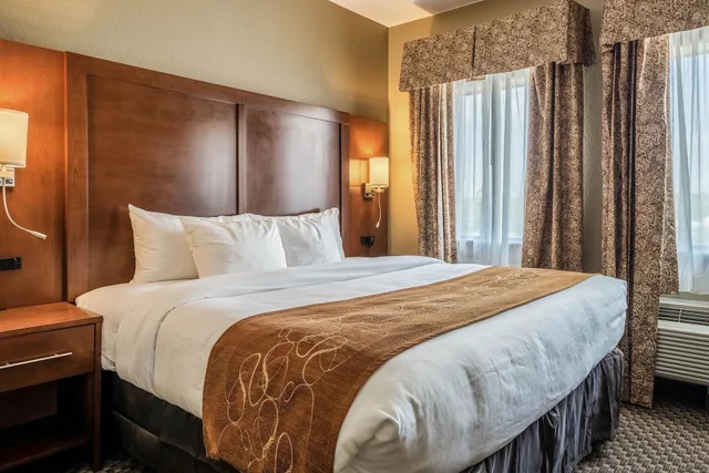 جناح بسرير كينج مع أريكة، Comfort Suites Near Texas State University 2/3