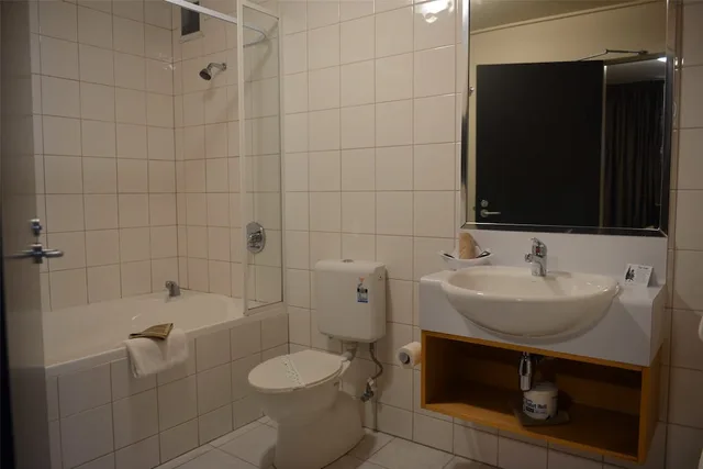 جناح تنفيذي بسرير كوين، Victoria Court Motor Lodge 2/4