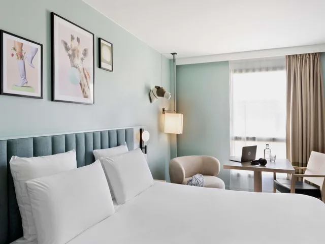 غرفة بسرير مزدوج، MERCURE AMIENS CATHEDRALE 2/8