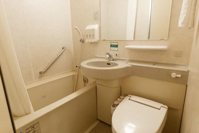 غرفة بسرير نصف مزدوج، Kurume Washington Hotel Plaza 5/8