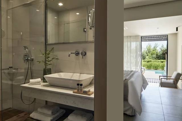 Cozy, Junior Suite, King Bed, Forest View, Sofa, Private Pool، Celestial All Suites - Adults Only 9/10