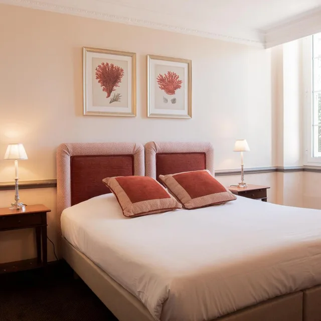 Charming, Double Bed، Chateau des Comtes de Challes 1/10