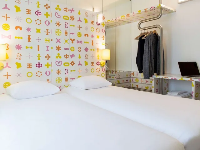 غرفة قياسية بسريرين منفصلين، Ibis Styles La Louviere 4/8