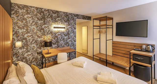 غرفة كومفورت بسرير كينج، Hotel Rest Cap Ouest 6/8