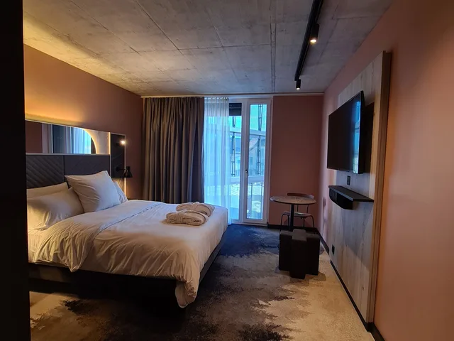 غرفة كلاسيكية بسرير كوين، Mercure Hotel Delemont 1/4