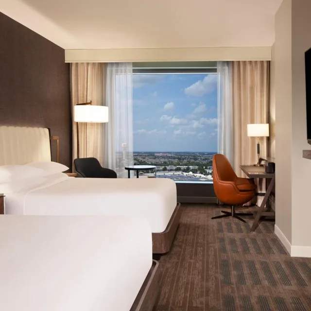 غرفة قياسية بسريرين كوين، Hyatt Regency Frisco Dallas 1/3