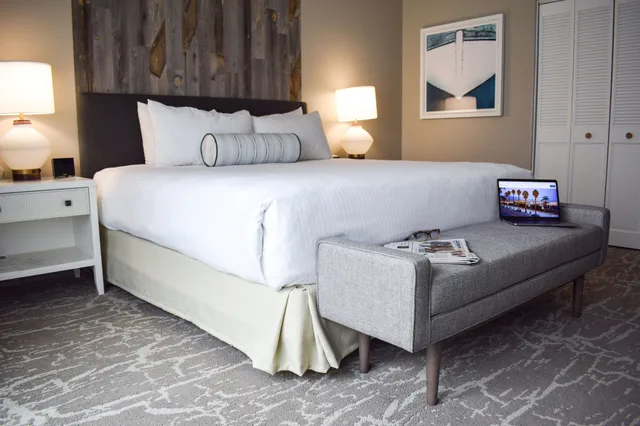 غرفة بسرير كينج لذوي الإعاقة، Beachside Inn 3/4