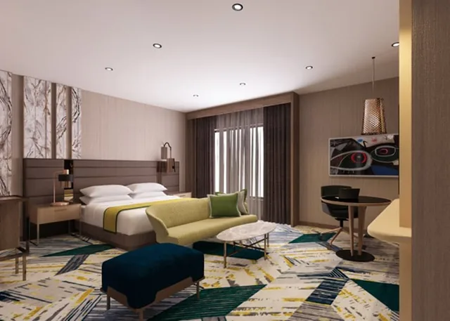 جناح بسرير كينج بإطلالة على المدينة، Holiday Inn Chandigarh Zirakpur 8/10