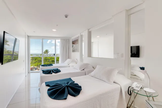 غرفة بريميوم ثلاثية بإطلالة على الحديقة، Hotel Brisa Praia 2/4