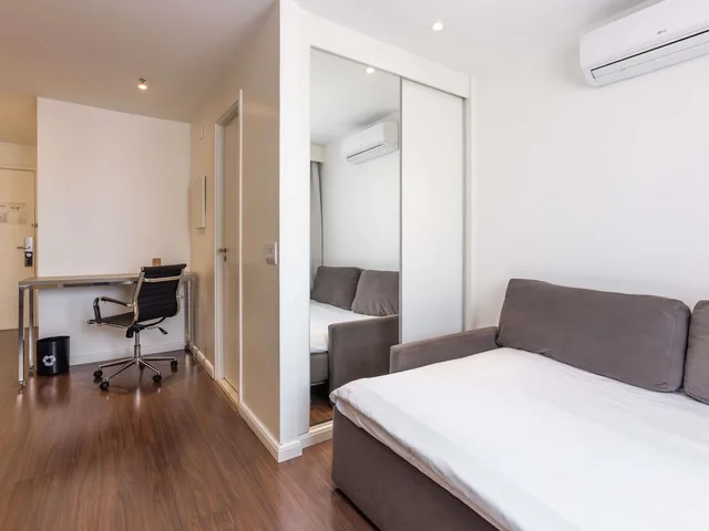 جناح جونيور بسريرين منفصلين بإطلالة على المدينة مع أريكة، Mercure Sao Paulo Vila Olimpia 4/10