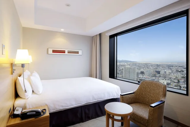 غرفة تنفيذية بسرير مزدوج في طابق مرتفع، JR Tower Hotel Nikko Sapporo 5/7