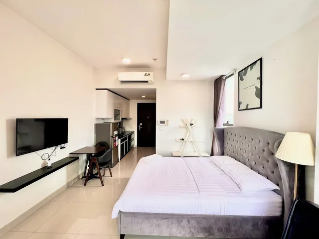 استوديو بسرير كينج، Spacious Saigon 3/5