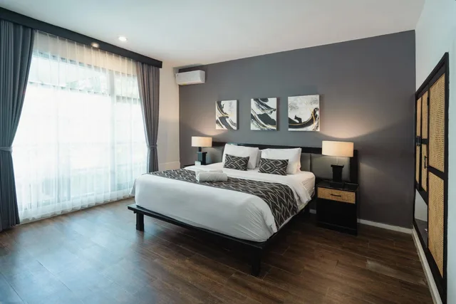 غرفة سوبيريور بسرير مزدوج أو سريرين منفصلين بإطلالة على المسبح، Casa Wina Kuta 4/10