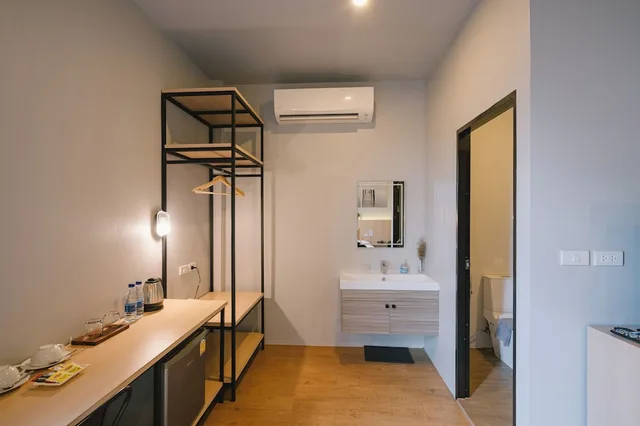 غرفة حصرية بسرير مزدوج وسرير فردي بغرفة نوم واحدة، The Arbern Hostel x Bistro 6/6