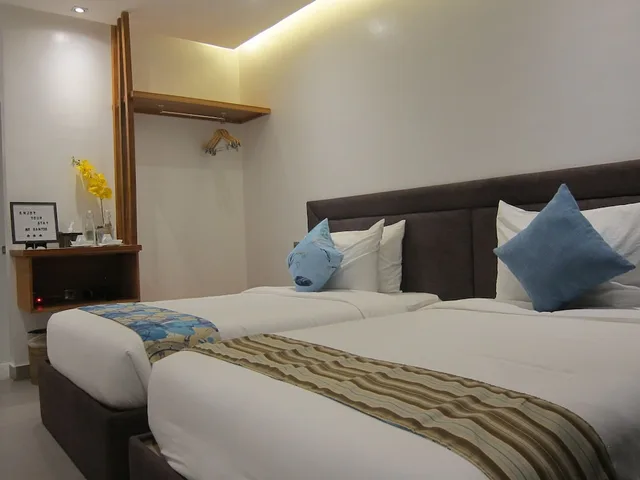 غرفة ديلوكس بسريرين مزدوجين، White Breeze Palawan Boutique Hotel 6/10
