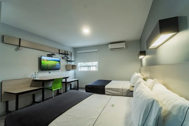 غرفة بسريرين مزدوجين، Hotel Expo Inn 3/10