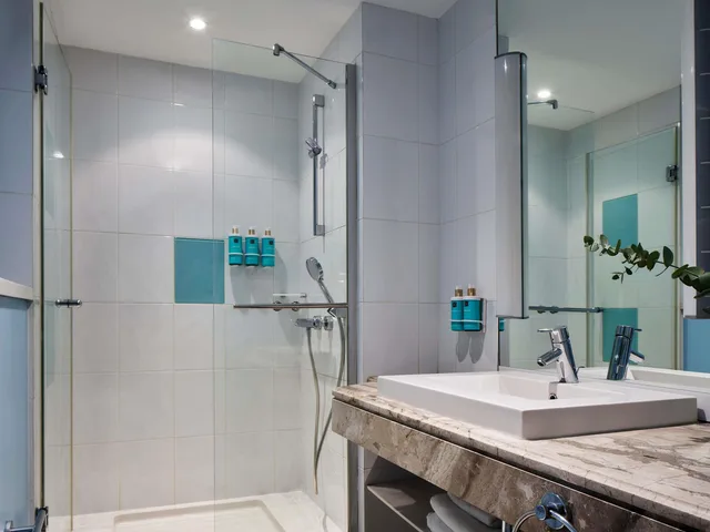 غرفة تنفيذية عائلية بسرير مزدوج مع أريكة، Novotel Athenes 10/10