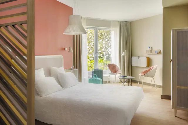 غرفة بريميوم بسرير كوين، OKKO Hotels Lille Centre 1/2