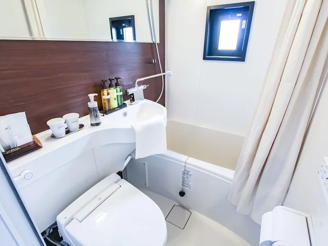 غرفة بسريرين منفصلين، Hotel Livemax Premium Osaka Umeda East 5/5