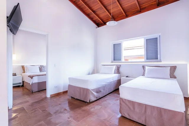 شاليه بريميوم بإطلالة على الحديقة، Vale das Aguas Fazenda Resort 6/8