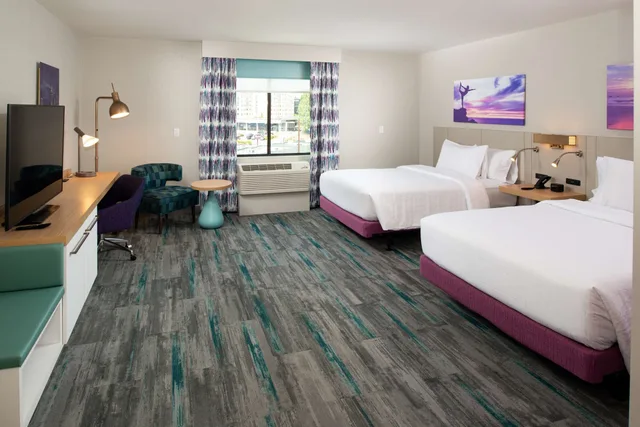 غرفة قياسية بسريرين كوين لذوي الإعاقة، Hilton Garden Inn Seattle Lynnwood 3/8