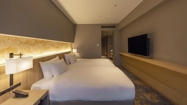 Space, Deluxe, Single, Twin Beds, Tatami، The Blossom Kumamoto 1/3