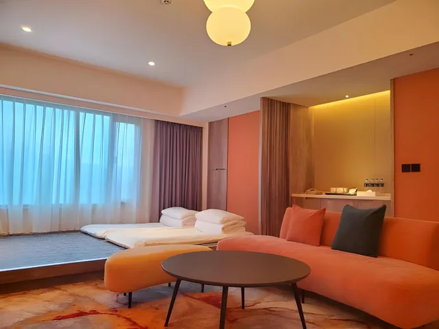 جناح عائلي ديلوكس بسرير مزدوج، Parkview Hotel Hualien 2/2