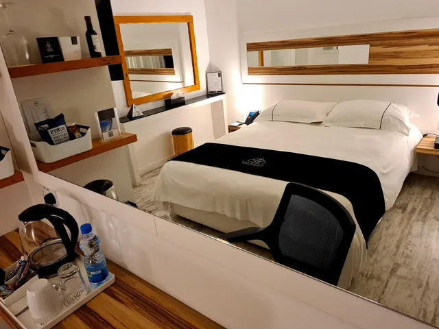 غرفة كلاسيكية بسرير مزدوج بإطلالة على البحر بشرفة، The Ciao Stelio Deluxe Hotel - Adults Only 8/10