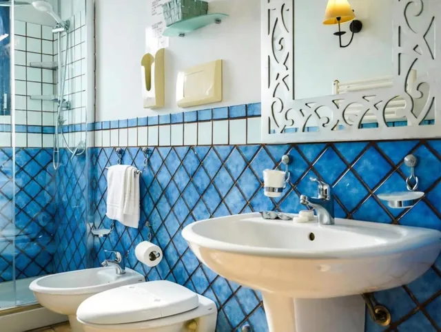 غرفة بسرير مزدوج أو سريرين منفصلين، Hotel Nautico Pozzallo 8/10