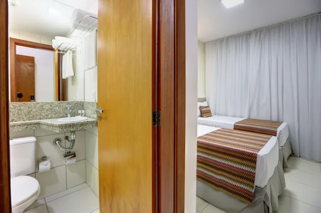 Standard Twin Não Fumante، Transamerica Fit Vitoria Praia de Camburi 5/5