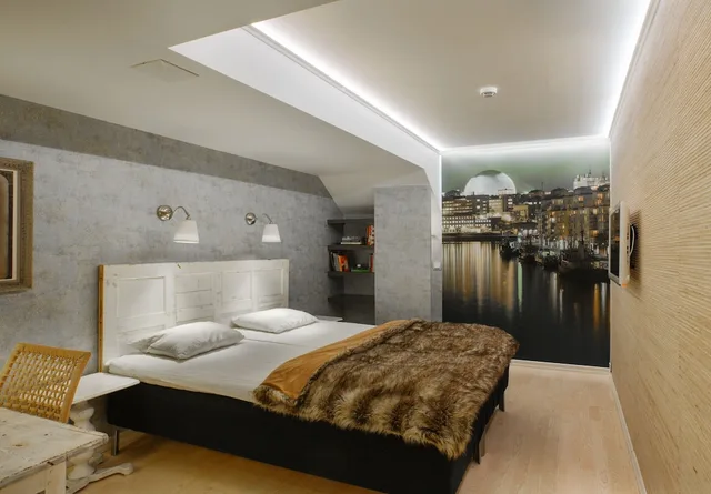 Room, Twin Beds, No Window, Private Bathroom، Skanstulls Hostel 6/8